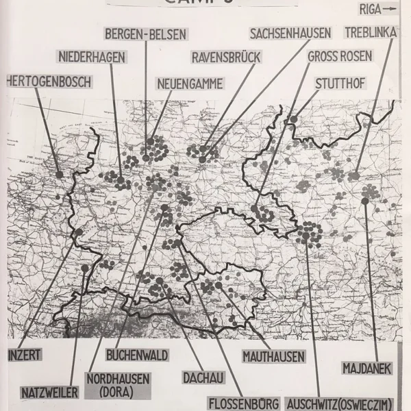 map of nazi concentration camps