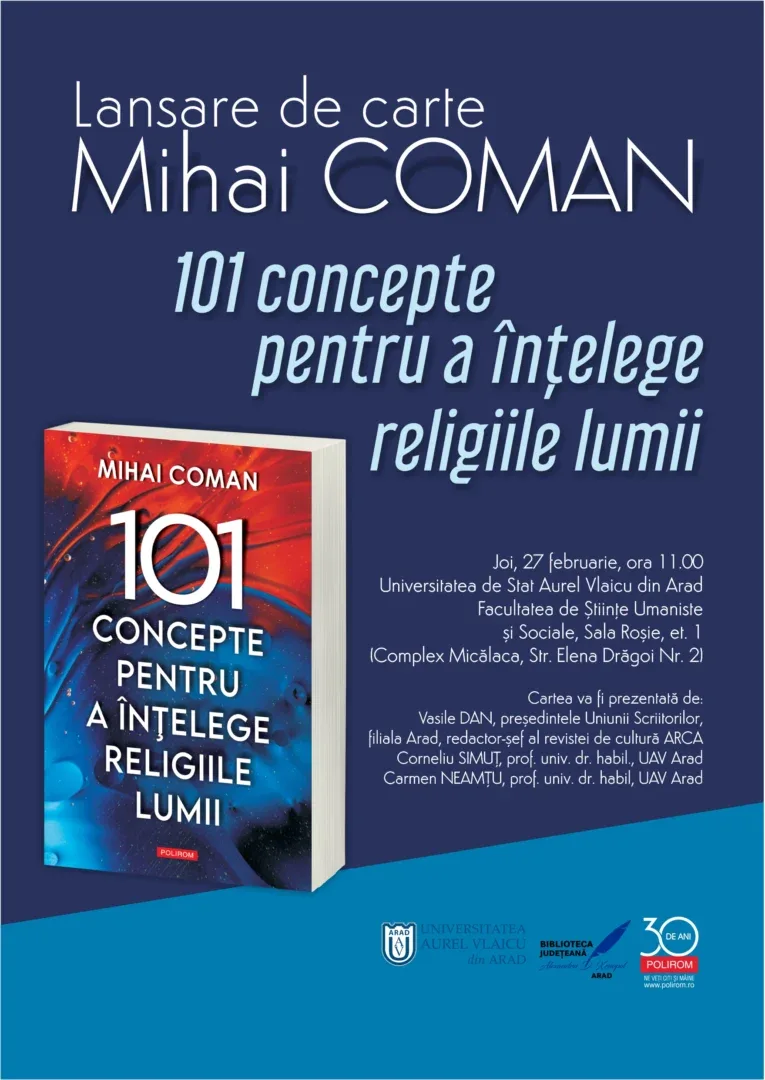 afis 101 concepte pentru a intelege religiile lumii