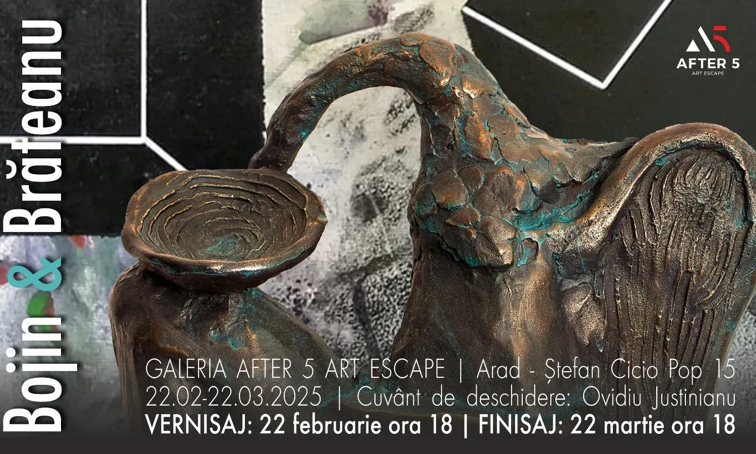 vernisajul expoziției costin brăteanu &