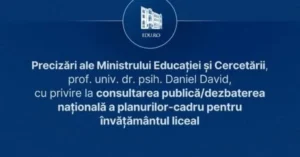 ministrul educației și cercetării