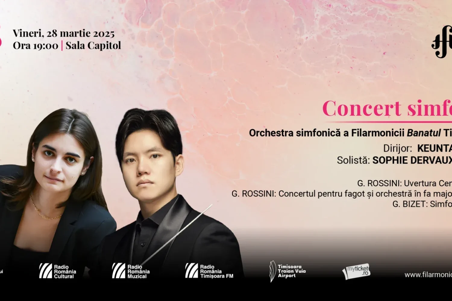 concert simfonic cu lucrări