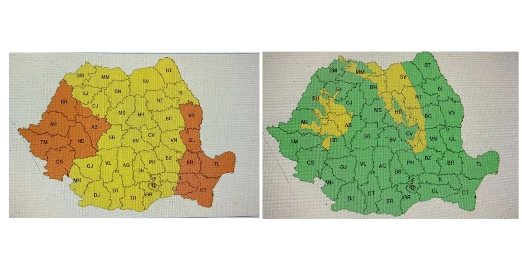 coduri meteo arad