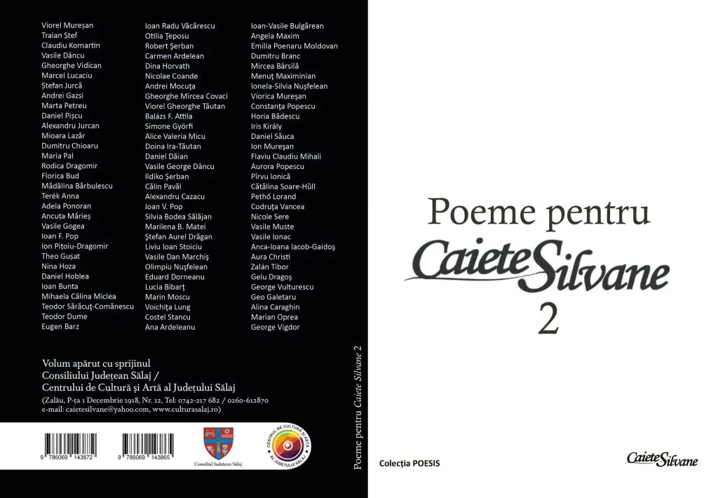 coperta poeme caiete silvane