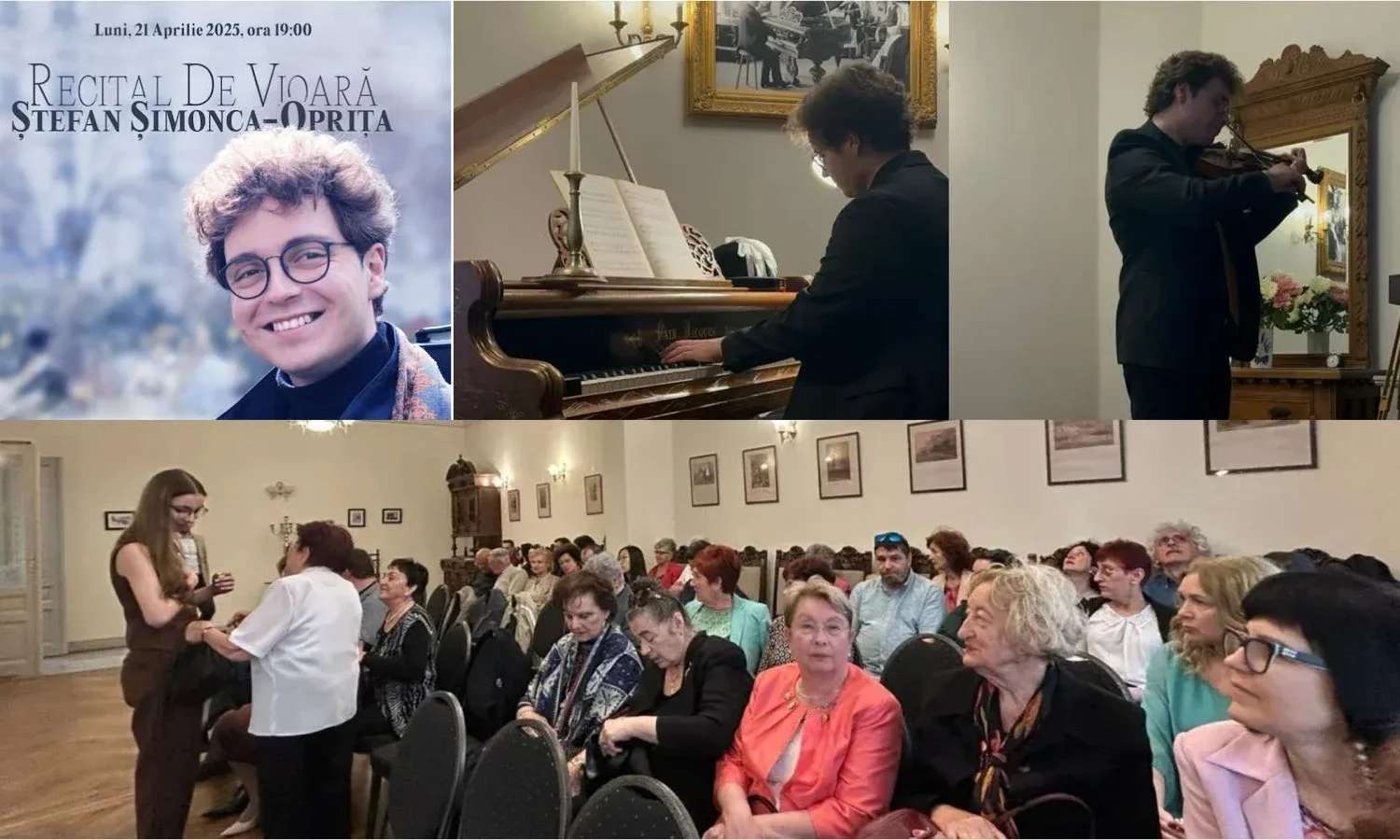 recitalul de vioară al lui
