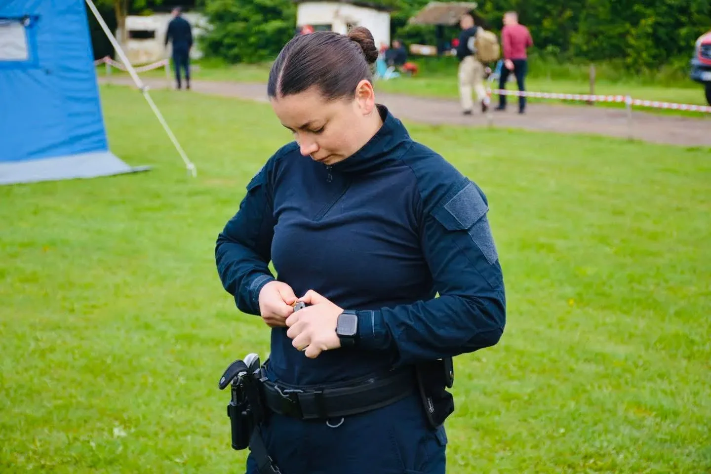 O jandarmeriță din arad, sergent major andreea ilie, a ocupat locul ii la campionatul de tir al mai ediția 2025, la proba individuală feminină 4 campionatul de tir al ministerului afacerilor interne editia 2025 3