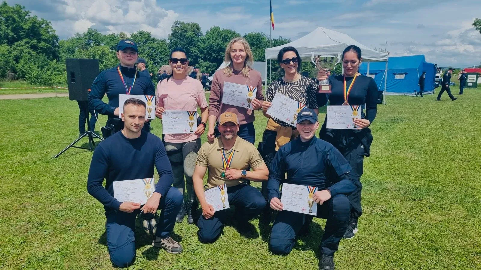 O jandarmeriță din arad, sergent major andreea ilie, a ocupat locul ii la campionatul de tir al mai ediția 2025, la proba individuală feminină 5 campionatul de tir al ministerului afacerilor interne editia 2025 4