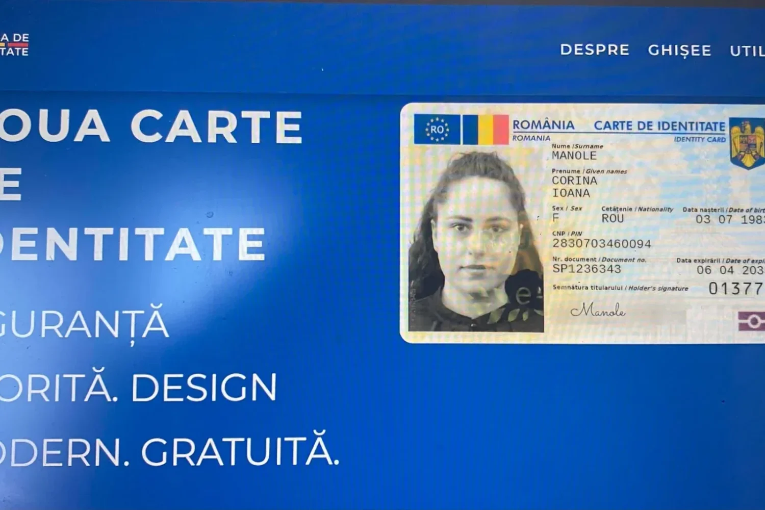 cărțile electronice de identitate