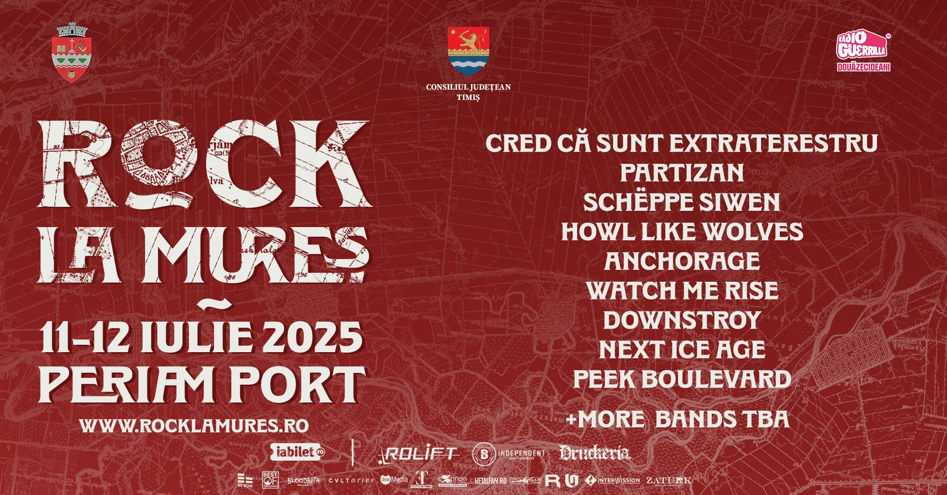 Cred că sunt extraterestru și partizan, cap de afiș la rock la mureș 2025 – festivalul revine în mijlocul naturii, la periam port 2 rock la mures