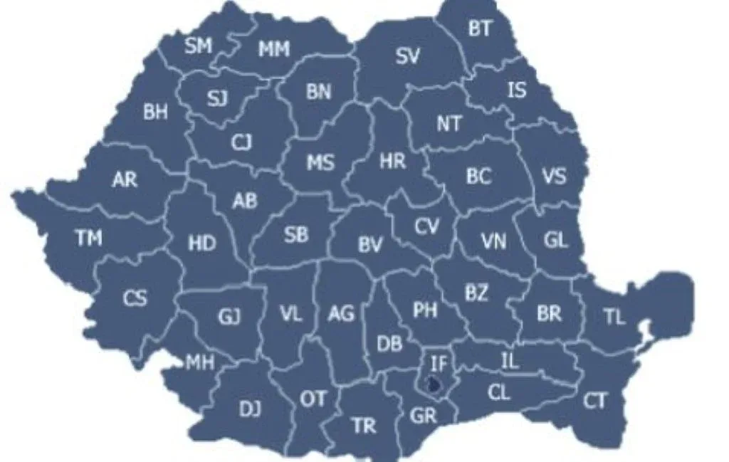 harta romaniei