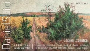 vernisajul expoziției „impresii cromatice” semnată