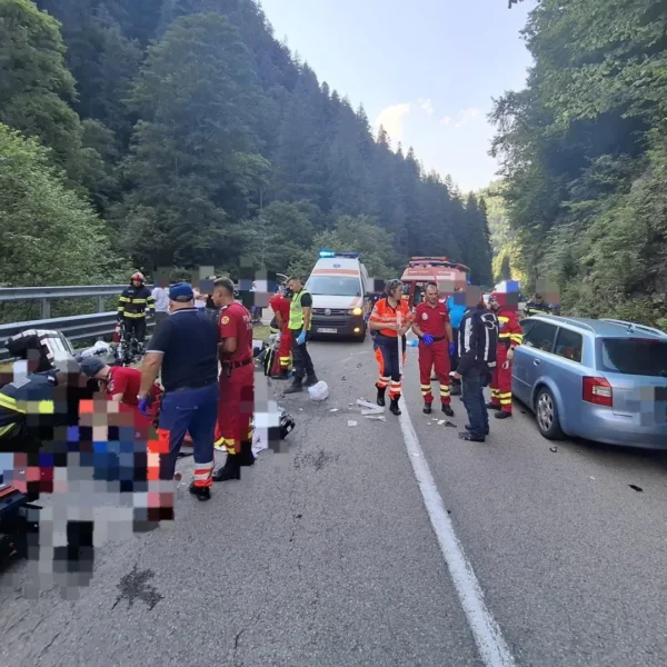 Accident în care au fost implicate 2 motociclete, pe transalpina | doi bărbați, cetățeni străini, au decedat 2 accident transalpina