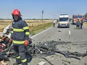 accident cumplit lângă turnu |