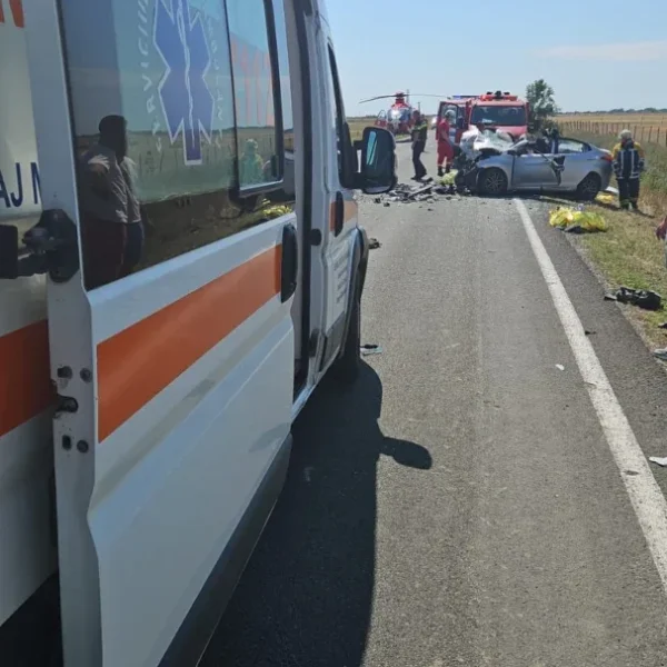 Accident cumplit lângă turnu | două persoane au decedat și alte patru au fost transportate la spital 4 accident turnu arad3
