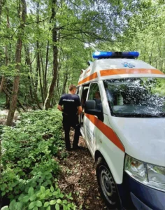 jandarmii au salvat un bărbat