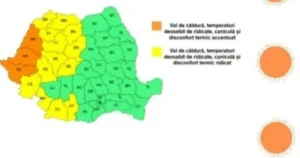 cod portocaliu - val de căldură