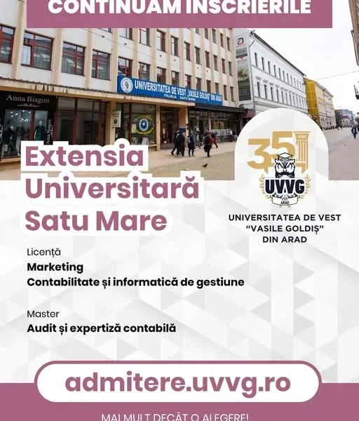 Competiție acerbă la universitatea de vest „vasile goldiș” din arad: 2 candidați pe un loc la cele mai căutate programe | platforma de înscrieri se redeschide pe 1 septembrie 8 uvvg 7
