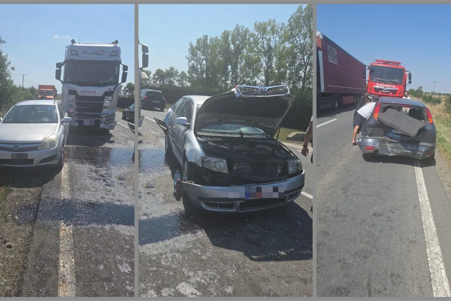 al doilea accident pe ziua