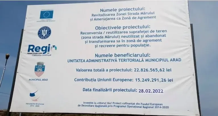 Zona mărului „revitalizată” | un alt proiect prin care s-au sifonat milioane și s-a construit nimic 18 panou strmarului
