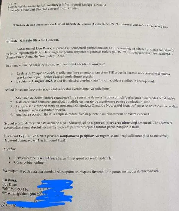 petitie siguranta rutiera1