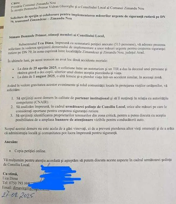 petitie siguranta rutiera2