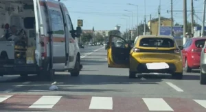 pieton lovit de mașină
