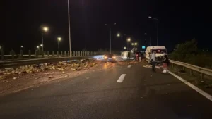 tamponare între două microbuze