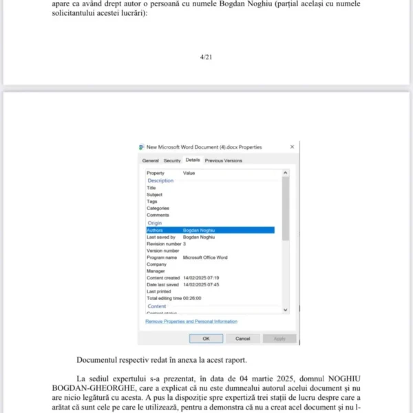 Actualizare 4 | copiii preotului paroh gheorghe gligor au trimis un răspuns amplu la „acuzațiile nefondate ale lui noghiu bogdan” 15 noghiu expertiza 3