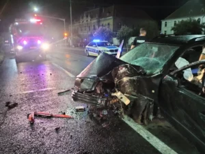 accident nocturn lângă gara cfr