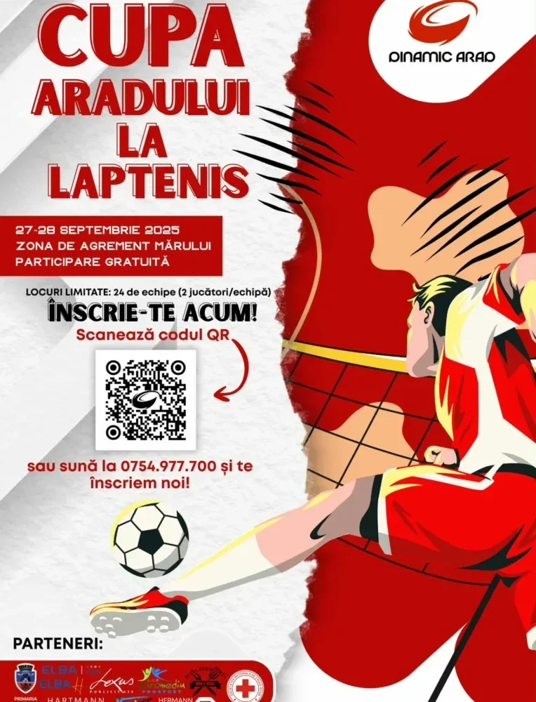 cupa aradului de laptenis -