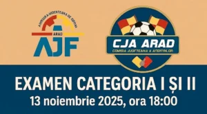 Promovare arbitri - examen