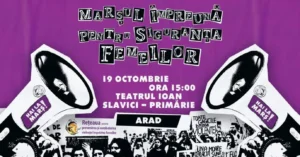 aradul spune „stop violenței împotriva