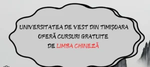 cursuri gratuite de limba chineză