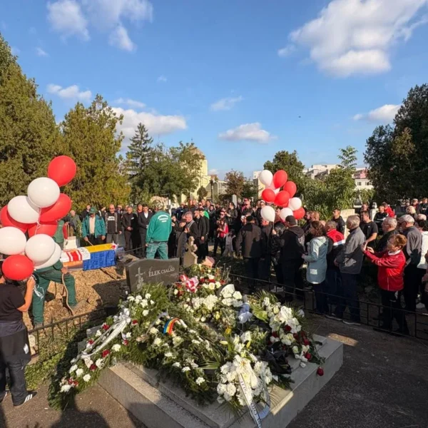 Flavius domide (1946- 2025) | înmormântarea reală și virtuală a unui simbol al patriotismului local 9 domide 3