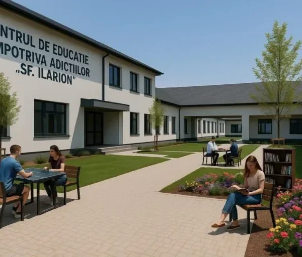 Arhiepiscopia aradului a primit de la primăria vladimirescu terenul pe care urmează să fie construit centrul de educație și recuperare împotriva adicțiilor „sfântul ilarion felea”, primul centru de acest fel din regiunea de vest a țării 3 proiect centrul de educatie si recuperare impotriva adictiilor „sfantul ilarion felea2