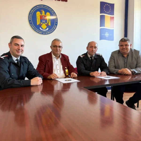 Isu arad își face subunitate de intervenție la lipova | s-a semnat protocolul de colaborare între autorități 3 isu lipova