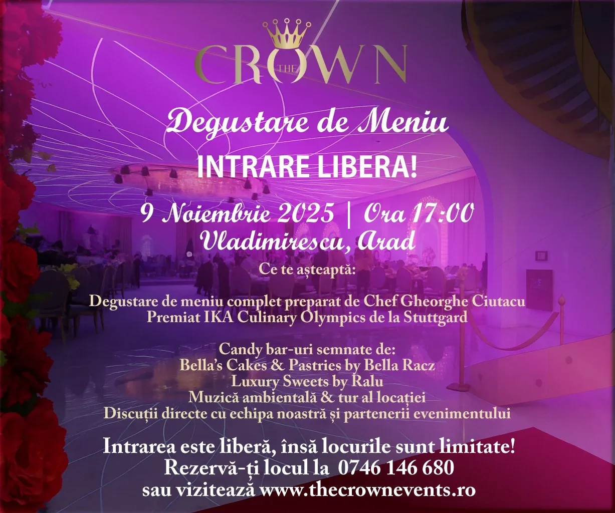 The crown - cea mai frumoasă sală de evenimente din arad - este gata să-și primească oaspeții 21 the crown 1