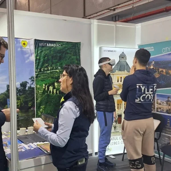 Aradul, promovat târgul internațional de turism de la novi sad 6 turism 1