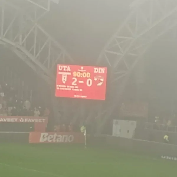 O, ce veste minunată! Uta – dinamo: 2-0 3 uta – dinamo 3