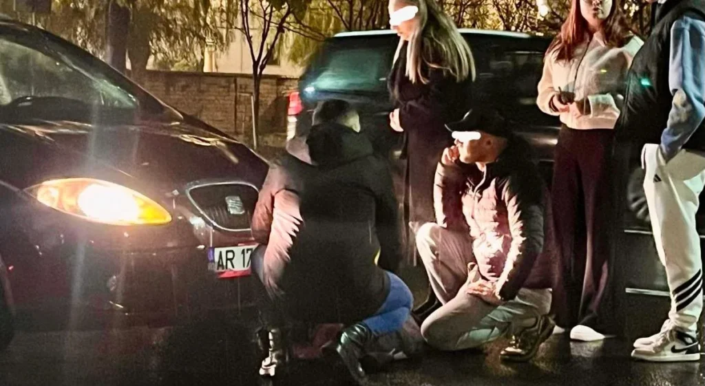 Două accidente cu pietoni loviți pe trecere s-au întâmplat duminică seara în centrul aradului, pe fond de ploaie și trafic haotic 2 acc1