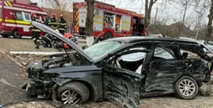 accident rutier cu o victimă încarcerată