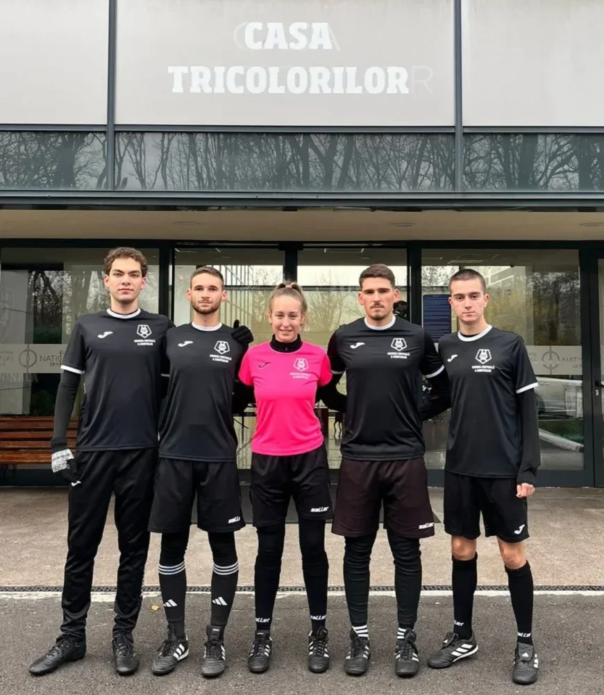 cinci tineri arbitri arădeni