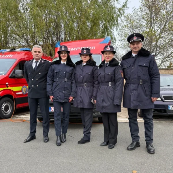 Avansări în grad la inspectoratul pentru situații de urgență arad 2 avansari in grad 2 dec 2025 isu arad1