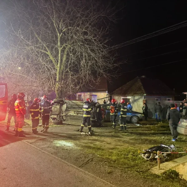 Accident mortal la călugăreni | o femeie de 55 de ani și-a pierdut viața în urma impactului dintre două autoturisme 4 calugareni accident 2