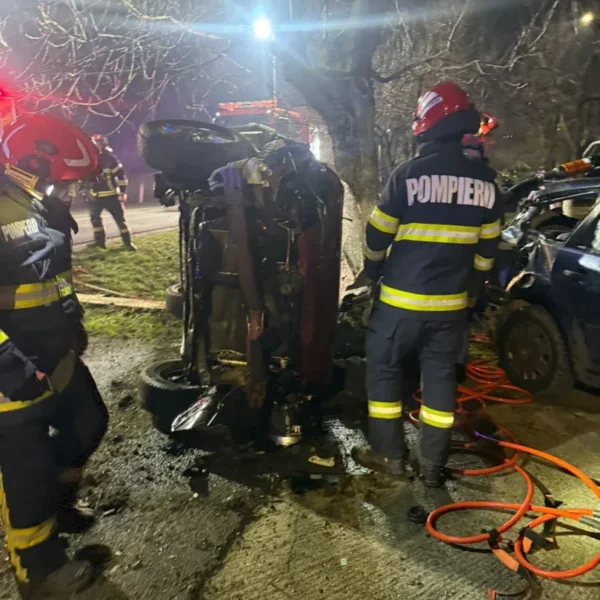 Accident mortal la călugăreni | o femeie de 55 de ani și-a pierdut viața în urma impactului dintre două autoturisme 3 calugareni accident 3