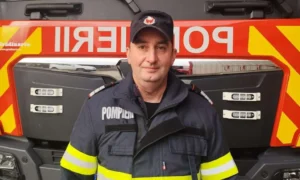 un pompier arădean