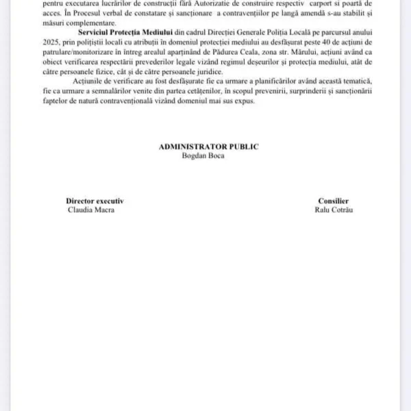 Autorități fără autoritate | primăria arad confirmă că „imperiul familiei vasilache” din zona mărului a fost construit ilegal... Și atât 3 raspuns pma vasilache2