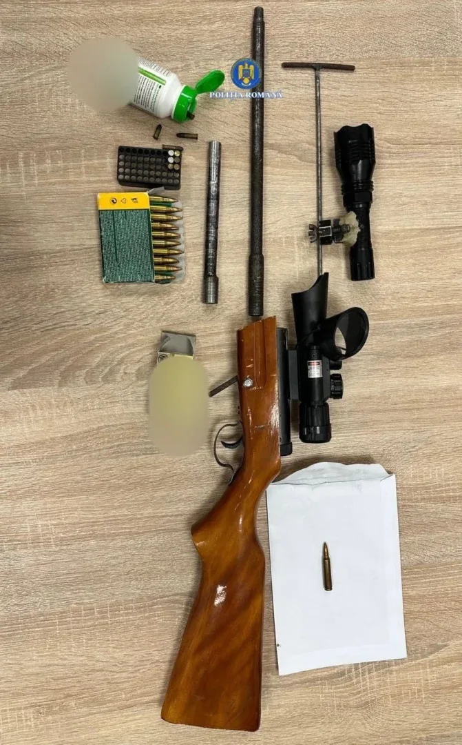 Cu arme artizanale și muniție deținute ilegal, băut și cu dreptul de a conduce anulat - un arădean a plecat la vânătoare | a fost prins în flagrant și reținut 5 whatsapp image 2026 01 31 at 10.56.15