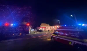 incendiu la o casă