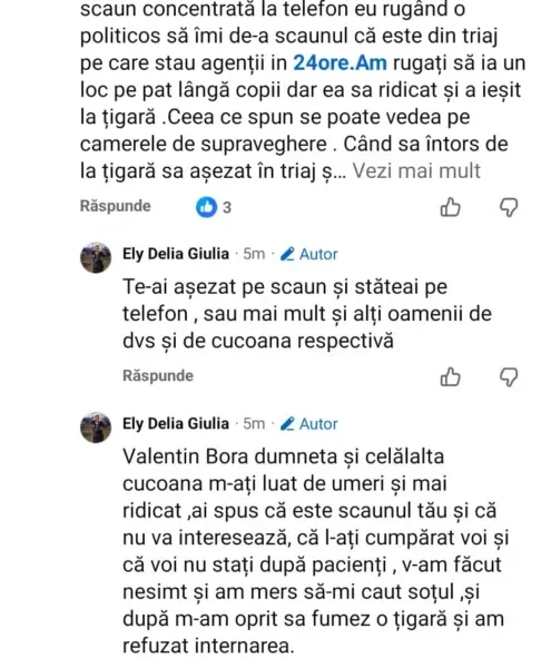 Actualizare 3 | doi paznici au fost găsiți responsabili de comportamentul discriminatoriu față de pacienta adusă la upu cu cele trei fetițe diagnosticate cu gripa a | ambii și-au dat demisia 3 sja3