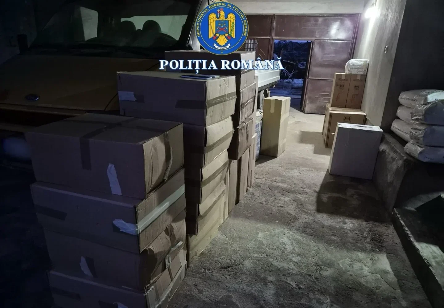percheziții la contrabandiștii de țigări
